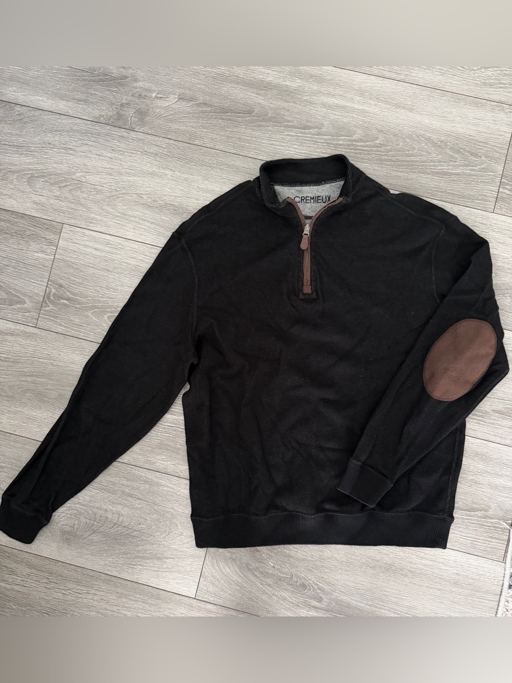Cremieux Men’s Long Sleeve Polo Sweatshirt